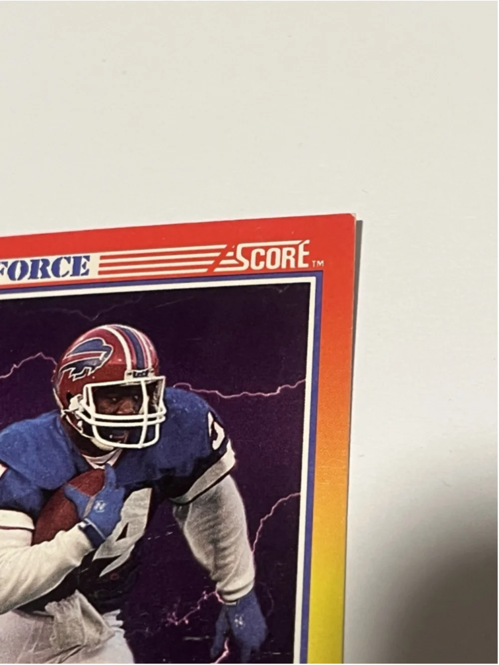 1990 Score Football Thurman Thomas Ground Force Buffalo Bills #322